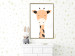 Wall Poster Funny Giraffe - colorful amusing animal on a white contrasting background 138129 additionalThumb 16
