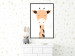 Wall Poster Funny Giraffe - colorful amusing animal on a white contrasting background 138129 additionalThumb 15