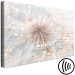 Canvas Print Enchanted Dandelions (1-piece) Wide - floral motif and writings 143129 additionalThumb 6