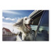 Canvas AI Dog English Setter - Animal Catching Air Rush While Traveling by Car - Horizontal 150229 additionalThumb 7