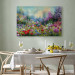 Canvas Print Flower Meadow - Monet-Style Composition Generated by AI 151029 additionalThumb 5