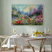Canvas Print Flower Meadow - Monet-Style Composition Generated by AI 151029 additionalThumb 11