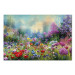 Canvas Print Flower Meadow - Monet-Style Composition Generated by AI 151029 additionalThumb 7