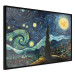 Wall Poster Starry Night - A Landscape in the Moonlight in the Style of Van Gogh 151129 additionalThumb 5