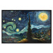 Wall Poster Starry Night - A Landscape in the Moonlight in the Style of Van Gogh 151129 additionalThumb 23