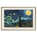 Wall Poster Starry Night - A Landscape in the Moonlight in the Style of Van Gogh 151129 additionalThumb 22