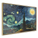 Wall Poster Starry Night - A Landscape in the Moonlight in the Style of Van Gogh 151129 additionalThumb 6