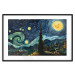 Wall Poster Starry Night - A Landscape in the Moonlight in the Style of Van Gogh 151129 additionalThumb 27