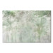 Canvas Print Forest Solace - A Foggy Composition With Trees on a Gray Background 151229