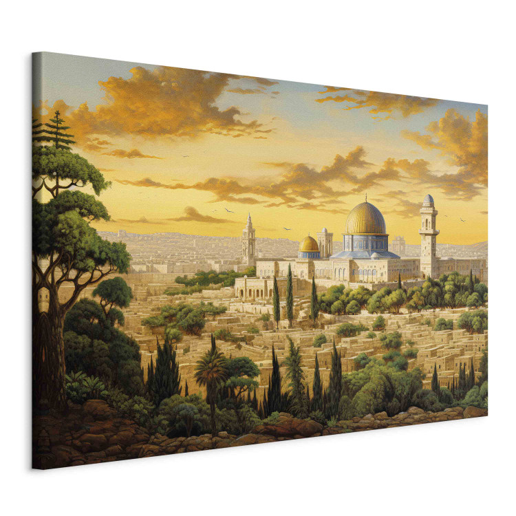 Canvas Jerusalem - Artistic Vision of Historic Streets and Buildings 151929 additionalImage 2