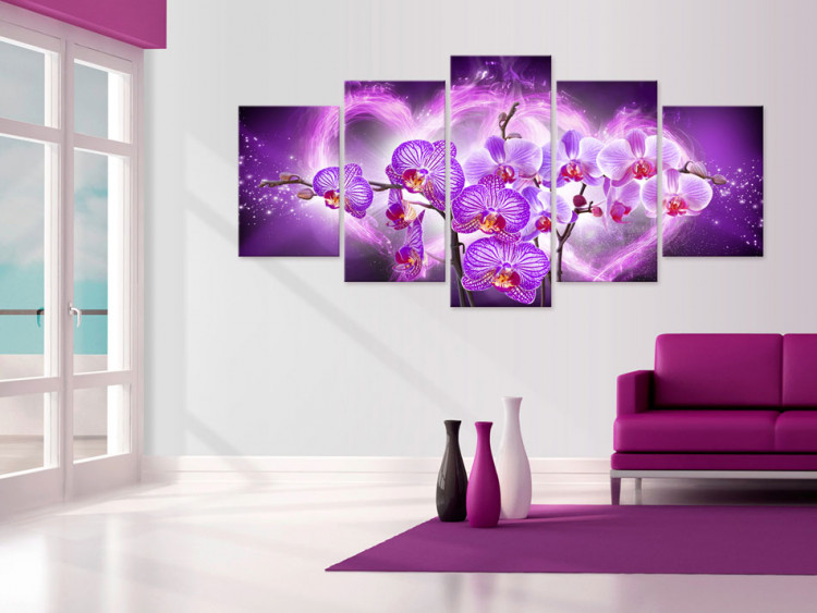Canvas Print Orchids of love 56229 additionalImage 3