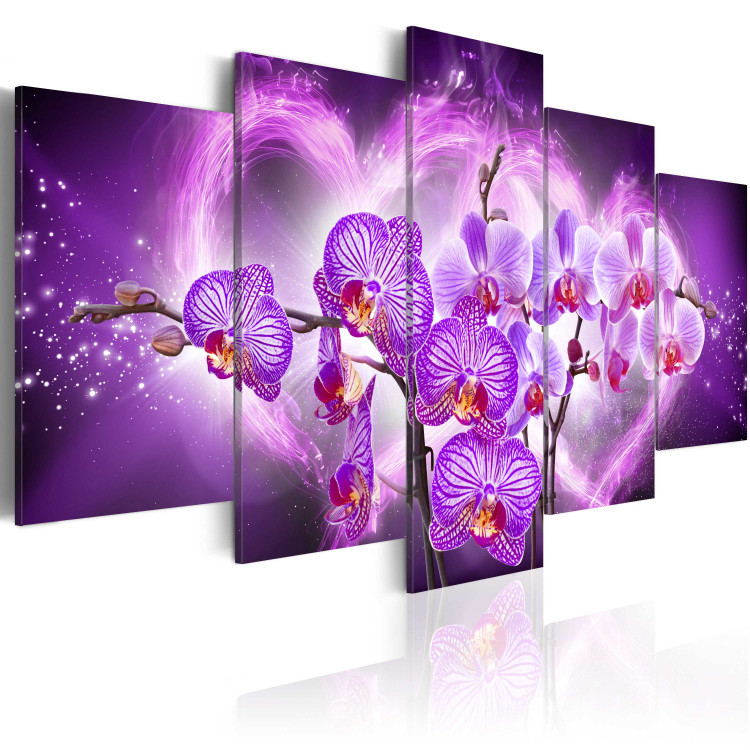 Canvas Print Orchids of love 56229 additionalImage 2