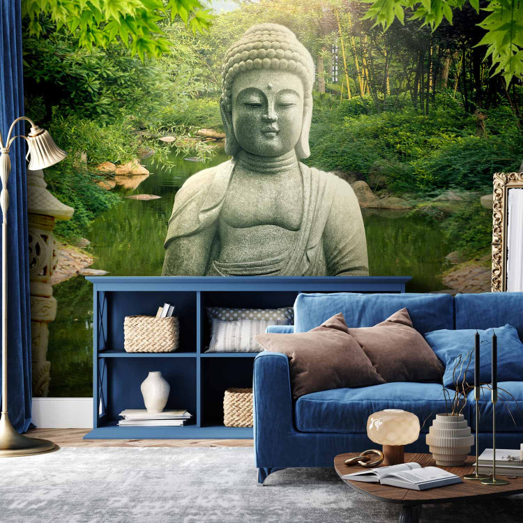 Photo Wallpaper Buddha's garden 61429