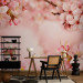 Photo Wallpaper Spring - pink composition of cherry blossoms on a background with 62329 additionalThumb 4