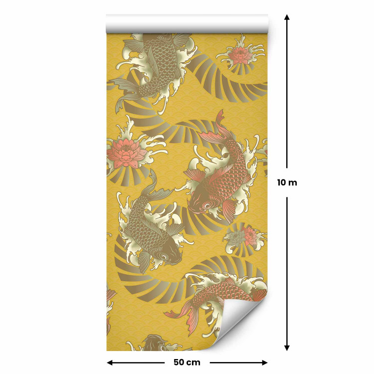 Modern Wallpaper Oriental fish 89329 additionalImage 7