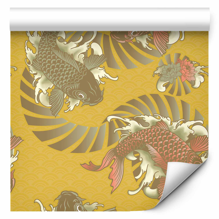 Modern Wallpaper Oriental fish 89329 additionalImage 1