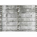 Wall Mural Grey boat - background with textured wooden planks arranged horizontally 91629 additionalThumb 1