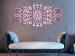 Canvas Art Print Ethnic Pattern (5-part) - Pink Mandala in Geometric Style 94929 additionalThumb 3