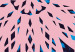 Canvas Art Print Ethnic Pattern (5-part) - Pink Mandala in Geometric Style 94929 additionalThumb 4