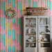 Modern Wallpaper Striped Rainbow 108139 additionalThumb 5