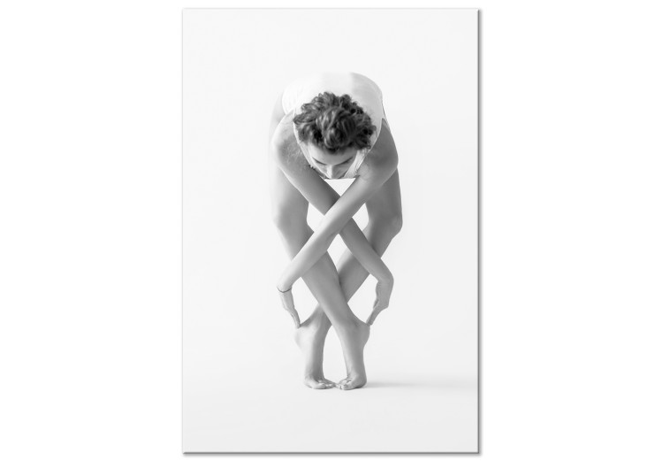 Canvas Print Art of Ballet (1-part) - Femininity and Grace in Dance Movements 115139