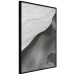 Poster Sand Dunes - black and white composition with sandy waves in the middle of the desert 115239 additionalThumb 12