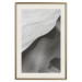 Poster Sand Dunes - black and white composition with sandy waves in the middle of the desert 115239 additionalThumb 25