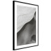 Poster Sand Dunes - black and white composition with sandy waves in the middle of the desert 115239 additionalThumb 11