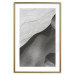 Poster Sand Dunes - black and white composition with sandy waves in the middle of the desert 115239 additionalThumb 20