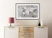 Wall Poster World of Poetry - abstract world map with vintage-style text 117139 additionalThumb 4