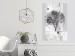 Wall Poster Silver Tree - plant abstraction in shades of gray with figures 118939 additionalThumb 17
