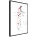 Wall Poster Tangled Passion - abstraction in waves shaped like human silhouettes 119039 additionalThumb 11