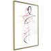 Wall Poster Tangled Passion - abstraction in waves shaped like human silhouettes 119039 additionalThumb 14