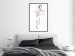 Wall Poster Tangled Passion - abstraction in waves shaped like human silhouettes 119039 additionalThumb 3