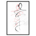 Wall Poster Tangled Passion - abstraction in waves shaped like human silhouettes 119039 additionalThumb 16