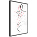 Wall Poster Tangled Passion - abstraction in waves shaped like human silhouettes 119039 additionalThumb 10