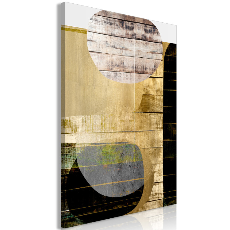 Canvas Art Print Abstract Construction (1 Part) Vertical 125239 additionalImage 2