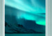 Canvas Aurora Polar and white columns - architecture on night sky background 125339 additionalThumb 4