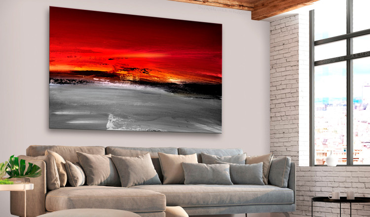Large canvas print Crimson Landscape [Large Format] 125639 additionalImage 6