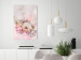 Canvas Art Print Melancholic Pink (1-part) vertical - flower in shabby chic style 127539 additionalThumb 3