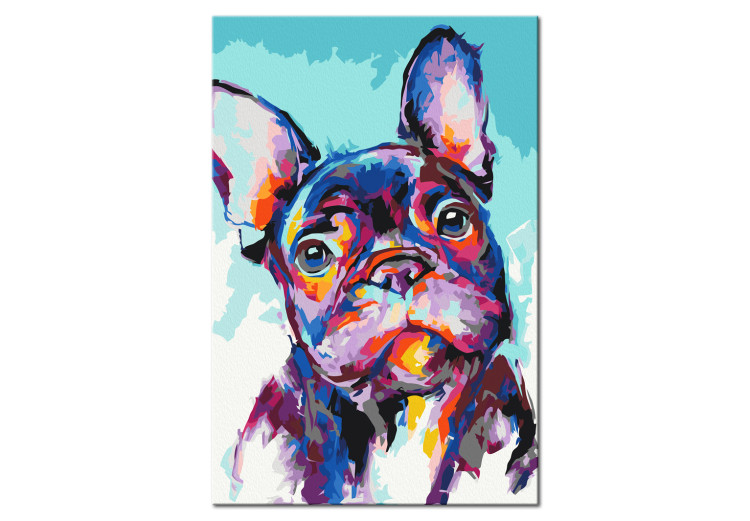 Paint by number Bulldog Portrait 127939 additionalImage 6