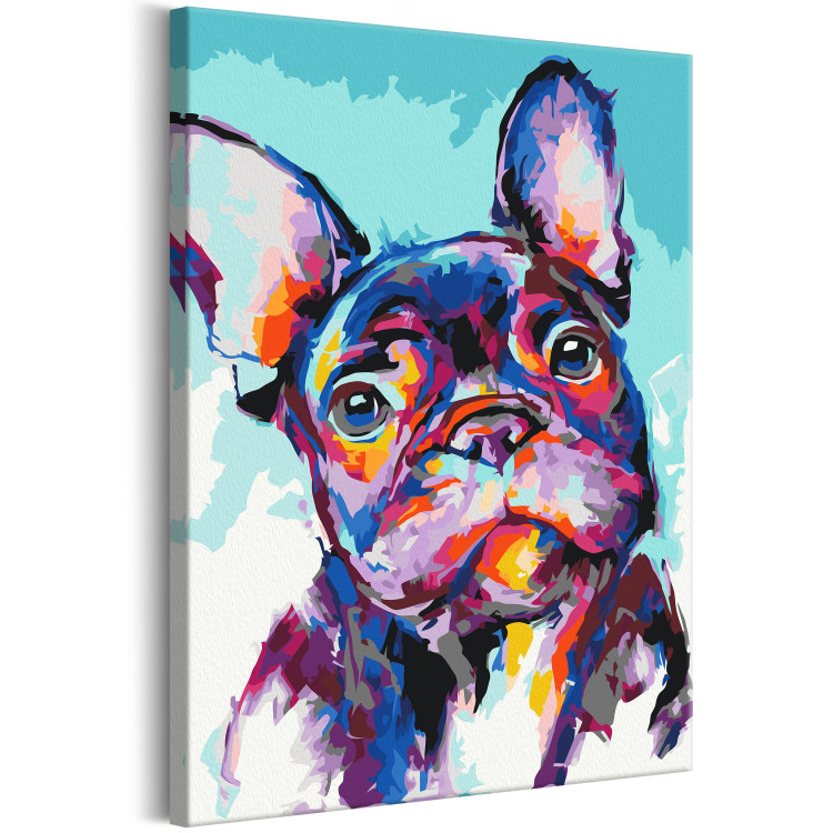 Paint by number Bulldog Portrait 127939 additionalImage 4