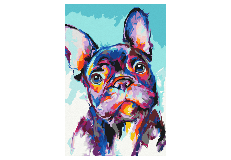 Paint by number Bulldog Portrait 127939 additionalImage 7