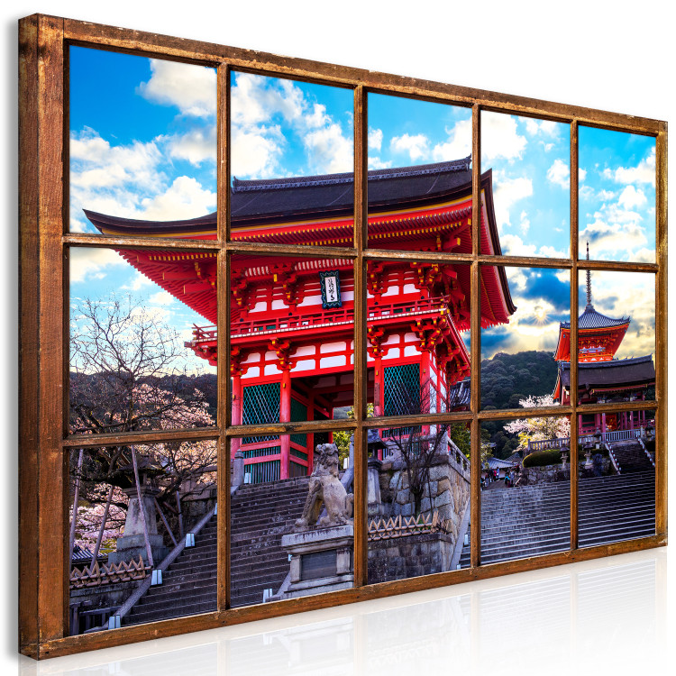 Large canvas print Window to Kyoto II [Large Format] 128539 additionalImage 3