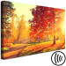 Canvas Print Autumn Afternoon (1-part) wide - golden landscape of trees 128839 additionalThumb 6