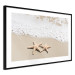 Wall Poster Vacation Souvenir - beach landscape with scattered stars on the sand 129839 additionalThumb 6