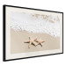 Wall Poster Vacation Souvenir - beach landscape with scattered stars on the sand 129839 additionalThumb 2