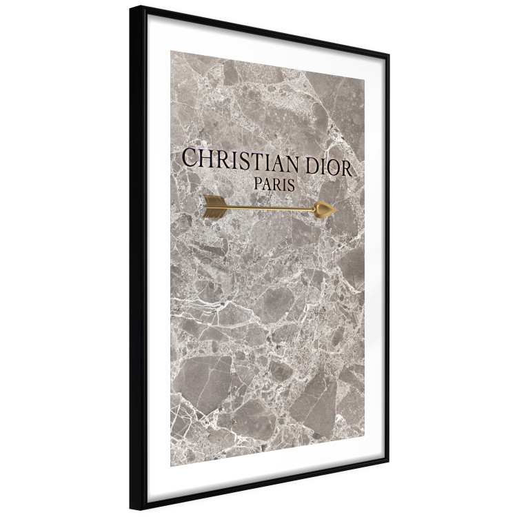Wall Poster Christian Dior - English text on an abstract marble background 130339 additionalImage 8