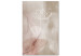 Canvas Art Print Expanded Trace (1-piece) Vertical - floral motif line art 130839