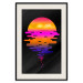 Wall Poster Ocean Reflections - landscape of a sunset in an abstract style 131839 additionalThumb 19
